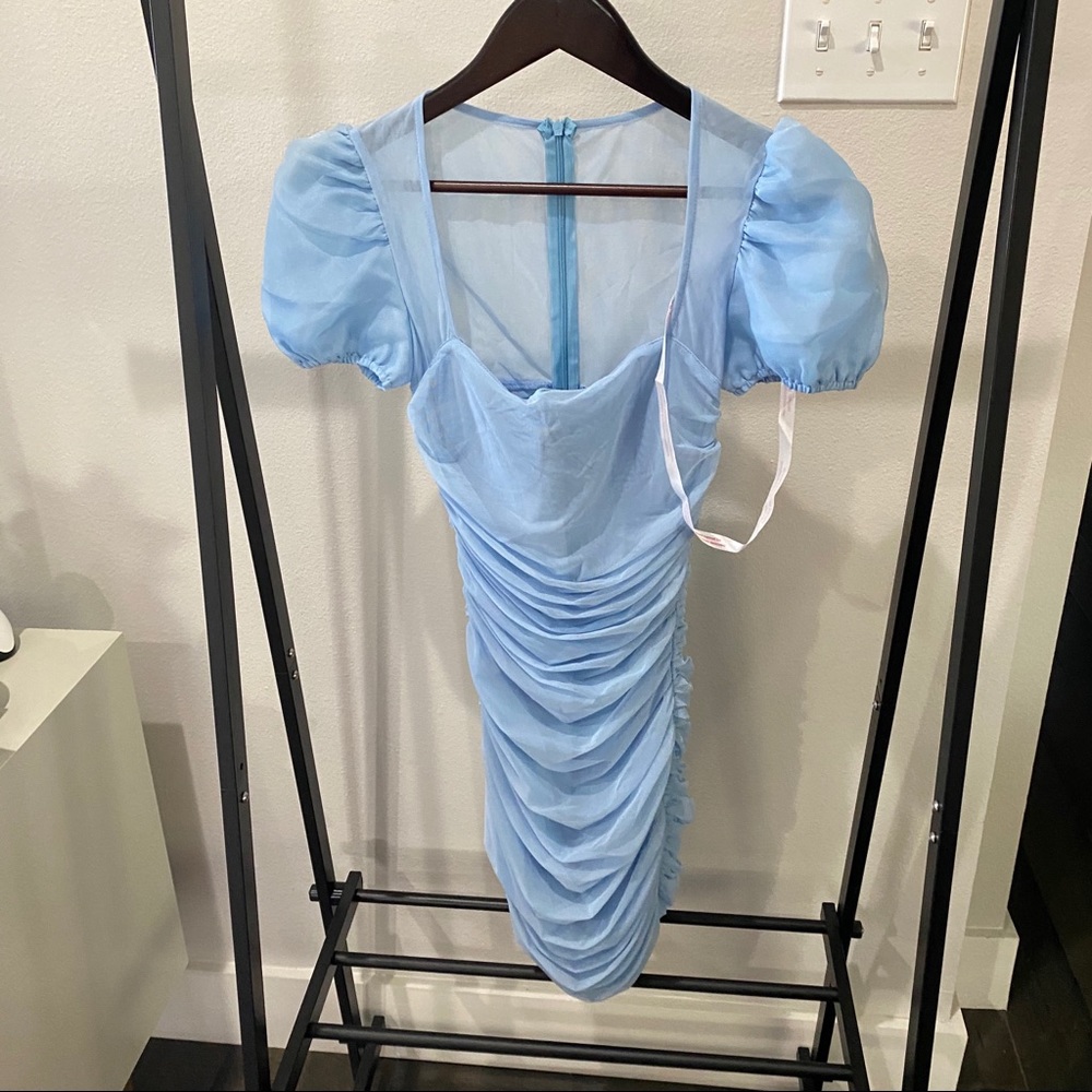 Missguided ruched dress